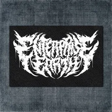 Enterprise Earth Back Patch, Enterprise Earth, Logo Black Big Back Patch