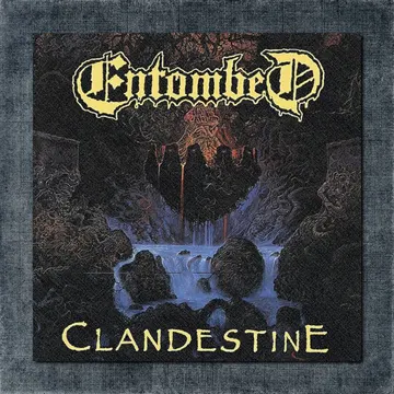 Entombed Back Patch, Entombed – Clandestine Big Back Patch