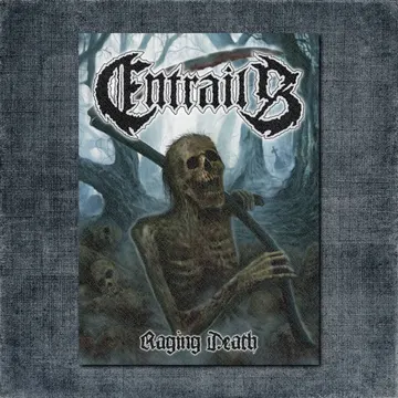 Entrails Back Patch, Entrails – Raging Death Big Back Patch