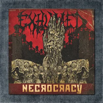 Exhumed Back Patch, Exhumed – Necrocracy Big Back Patch
