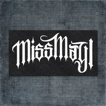 Miss May I Back Patch, Miss May I Band Logo Big Back Patch, Metalcore Merchandise