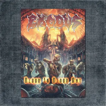 Exodus Back Patch, Exodus – Blood In Blood Out Big Back Patch