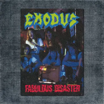Exodus Back Patch, Exodus – Fabulous Disaster Big Back Patch