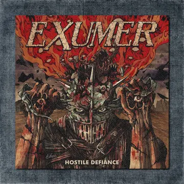Exumer Back Patch, Exumer – Hostile Defiance Big Back Patch