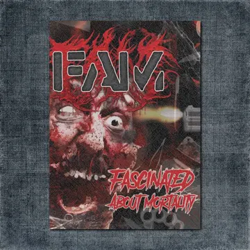 F.A.M. Back Patch, F.A.M. – Fascinated About Mortality Big Back Patch