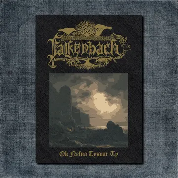 Falkenbach Back Patch, Falkenbach – Ok Nefna Tysvar Ty Big Back Patch