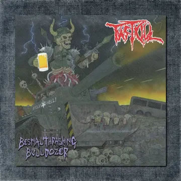 Fastkill Back Patch, Fastkill – Bestial Thrashing Bulldozer Big Back Patch