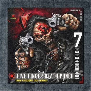Five Finger Death Punch Back Patch, Five Finger Death Punch – And Justice For None Big Back Patch
