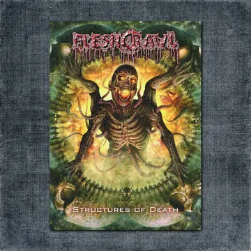 Fleshcrawl Back Patch, Fleshcrawl – Structures of Death Big Back Patch