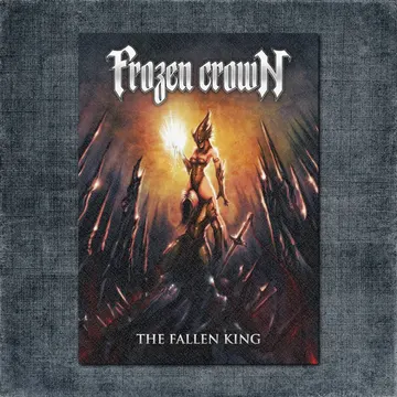 Frozen Crown Back Patch, Frozen Crown – The Fallen King Big Back Patch