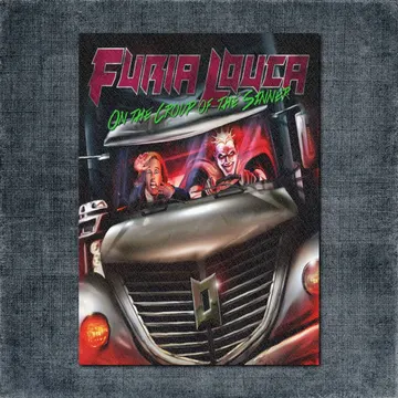Furia Louca Back Patch, Furia Louca – On The Croup Of The Sinner Big Back Patch