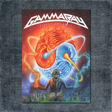 Gamma Ray Back Patch, Gamma Ray – Insanity And Genius Big Back Patch