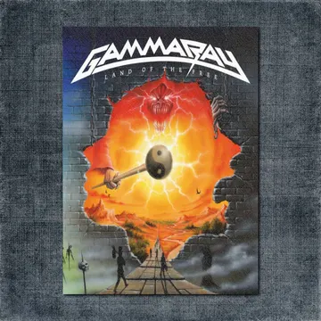 Gamma Ray Back Patch, Gamma Ray – Land of The Free Big Back Patch