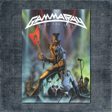 Gamma Ray Back Patch, Gamma Ray – Lust For Live Big Back Patch