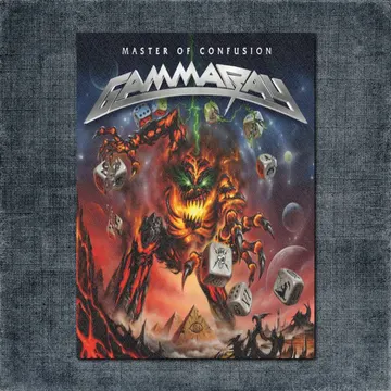 Gamma Ray Back Patch, Gamma Ray – Masters of Confusion Big Back Patch