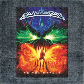 Gamma Ray Back Patch, Gamma Ray – To The Metal 2010 Big Back Patch
