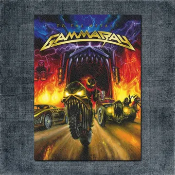 Gamma Ray Back Patch, Gamma Ray – To The Metal Big Back Patch