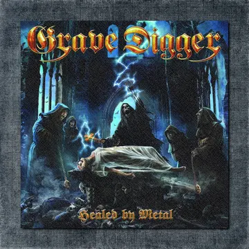 Grave Digger Back Patch, Grave Digger – Healed By Metal Big Back Patch