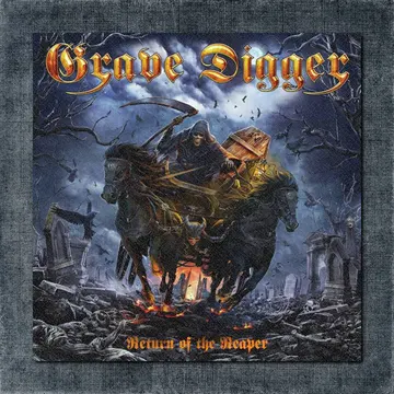 Grave Digger Back Patch, Grave Digger – Return Of The Reaper Big Back Patch