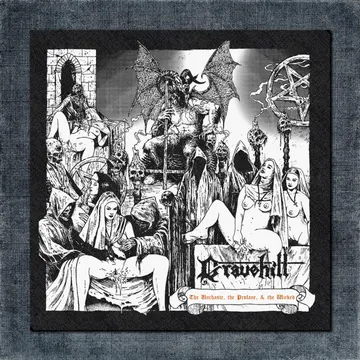 Gravehill Back Patch, Gravehill – The Unchaste, the Profane, & the Wicked Big Back Patch