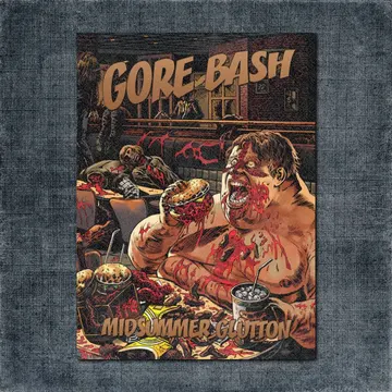 Gore Bash Back Patch, Gore Bash – Midsummer Glutton Big Back Patch