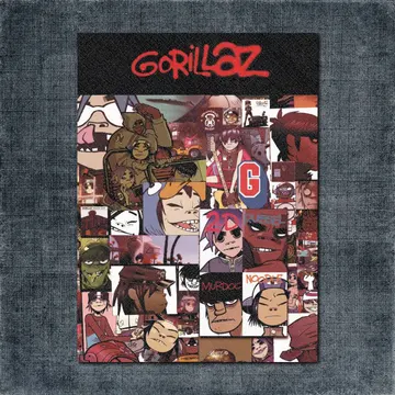 Gorillaz Back Patch, Gorillaz – The Singles Collection Big Back Patch