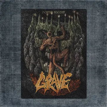 Grave Back Patch, Grave – Morbid Ascent Big Back Patch