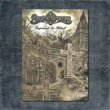 Graveworm Back Patch, Graveworm – Engraved In Black Big Back Patch