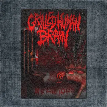 Grilled Human Brain Back Patch, Grilled Human Brain – Delicious Big Back Patch