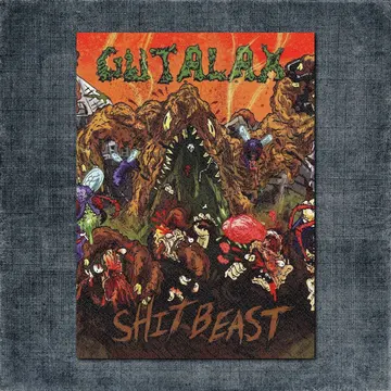 Gutalax Back Patch, Gutalax – Shit Beast Big Back Patch