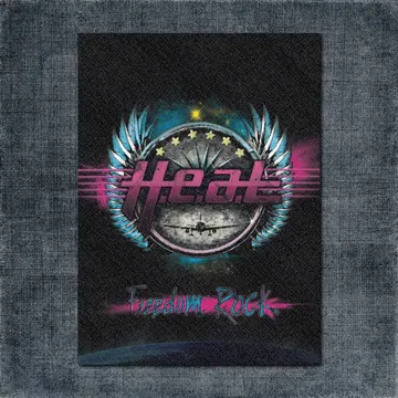 H.E.A.T Back Patch, H.E.A.T – Freedom Rock Big Back Patch