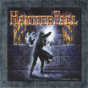 Hammerfall Back Patch, Hammerfall – I Want Out Big Back Patch