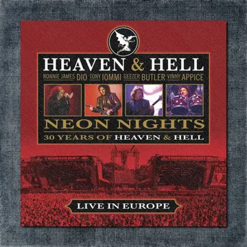 Heaven & Hell Back Patch, Heaven & Hell – Neon Nights Live In Europe Big Back Patch