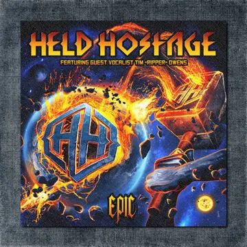 Held Hostage Back Patch, Held Hostage – Epic Big Back Patch