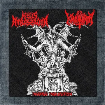 Hell’s Ambassador & Kromorth Back Patch, Hell’s Ambassador & Kromorth – Inverse Inquisition Big Back Patch