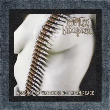 Impaled Nazarene Back Patch, Impaled Nazarene – Absence Of War Does Not Mean Peace Big Back Patch