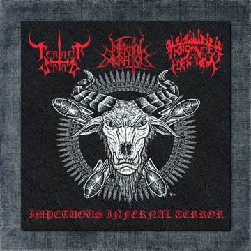 Infernal Execrator & Impetuoso Desdém & Terror Satan Back Patch, Infernal Execrator & Impetuoso Desdém & Terror Satan – Impetuous Infernal Terror Big Back Patch