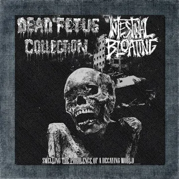 Intestinal Bloating, Dead Fetus Collection Back Patch, Intestinal Bloating, Dead Fetus Collection – Smelling the Purulence of a Decaying World Big Back Patch