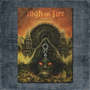 High On Fire Back Patch, High On Fire, Luminiferous Big Back Patch