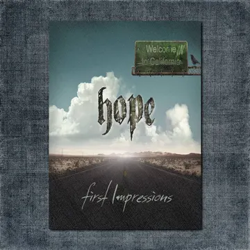 Hope Back Patch, Hope – First Impressions Big Back Patch