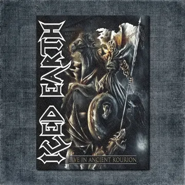 Iced Earth Back Patch, Iced Earth – Live in Ancient Kourion Big Back Patch