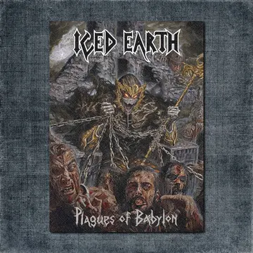 Iced Earth Back Patch, Iced Earth – Plagues of Babylon Big Back Patch