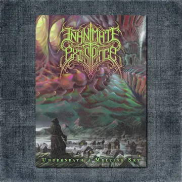 Inanimate Existence Back Patch, Inanimate Existence – Underneath A Melting Sky Big Back Patch