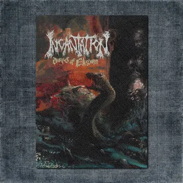 Incantation Back Patch, Incantation – Dirges of Elysium Big Back Patch