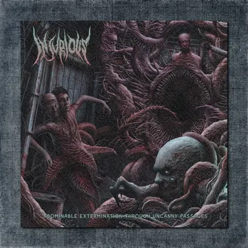 Injurious Back Patch, Injurious – Abominable Extermination Through Uncanny Passages Big Back Patch