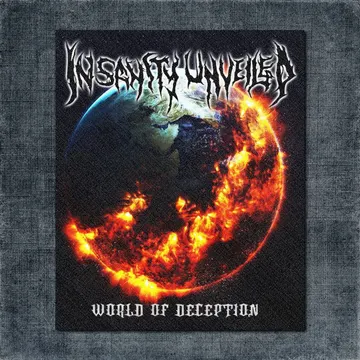 Insanity Unveiled Back Patch, Insanity Unveiled – World Of Deception Big Back Patch