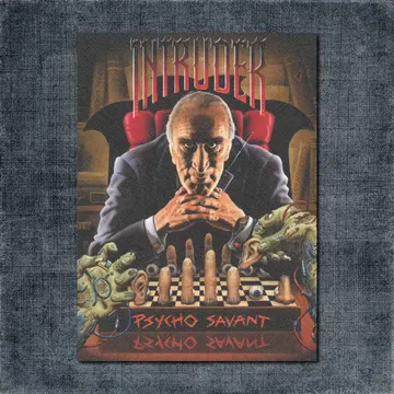 Intruder Back Patch, Intruder – Psycho Savant World Big Back Patch