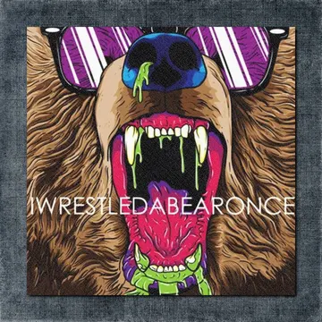 Iwrestledabearonce Back Patch, Iwrestledabearonce – Iwrestledabearonce Big Back Patch