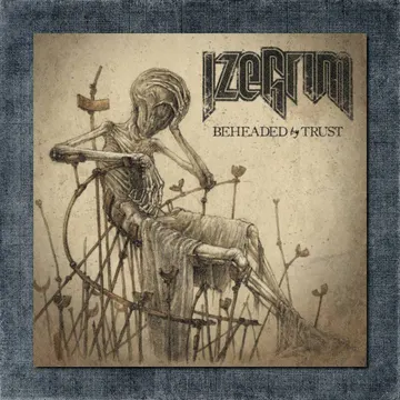 Izegrim Back Patch, Izegrim  – Beheaded By Trust Big Back Patch