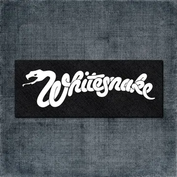 Whitesnake Back Patch, Whitesnake Band Logo Big Back Patch
